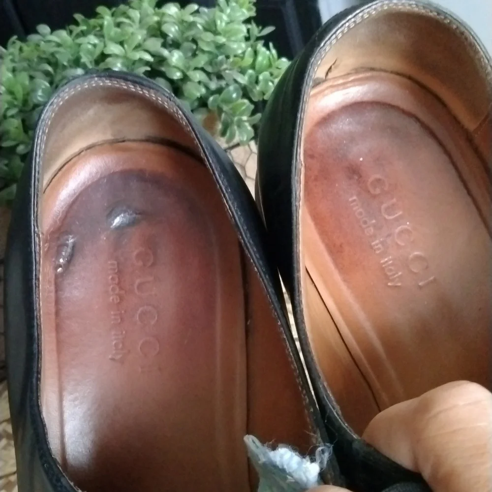GUCCI LEATHER SHOES MEN'S